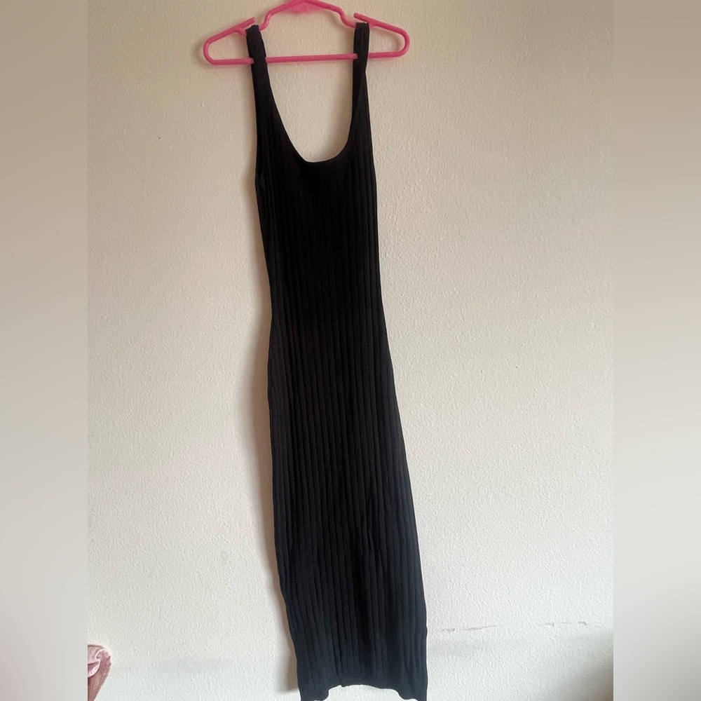Casual Black Dress